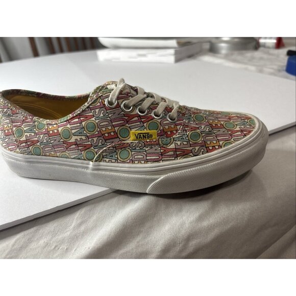 Vans Authentic (The Beatles) All You Need Is Love Size Men’s 6.5 Women’s 8 - Picture 2 of 7